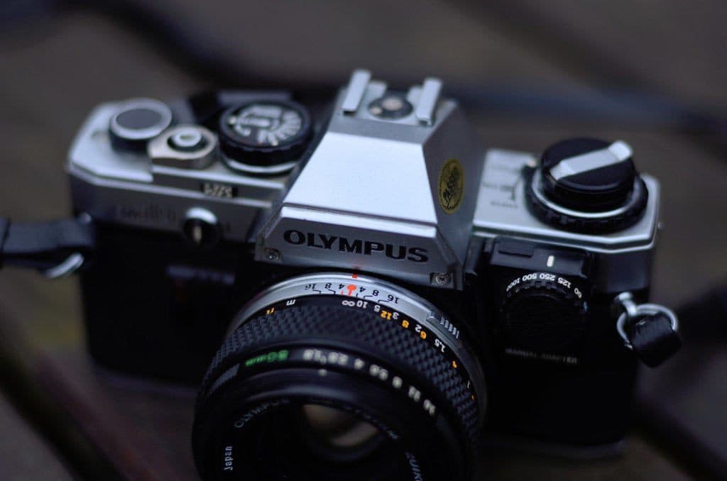180 day film challenge - front of olympus om10