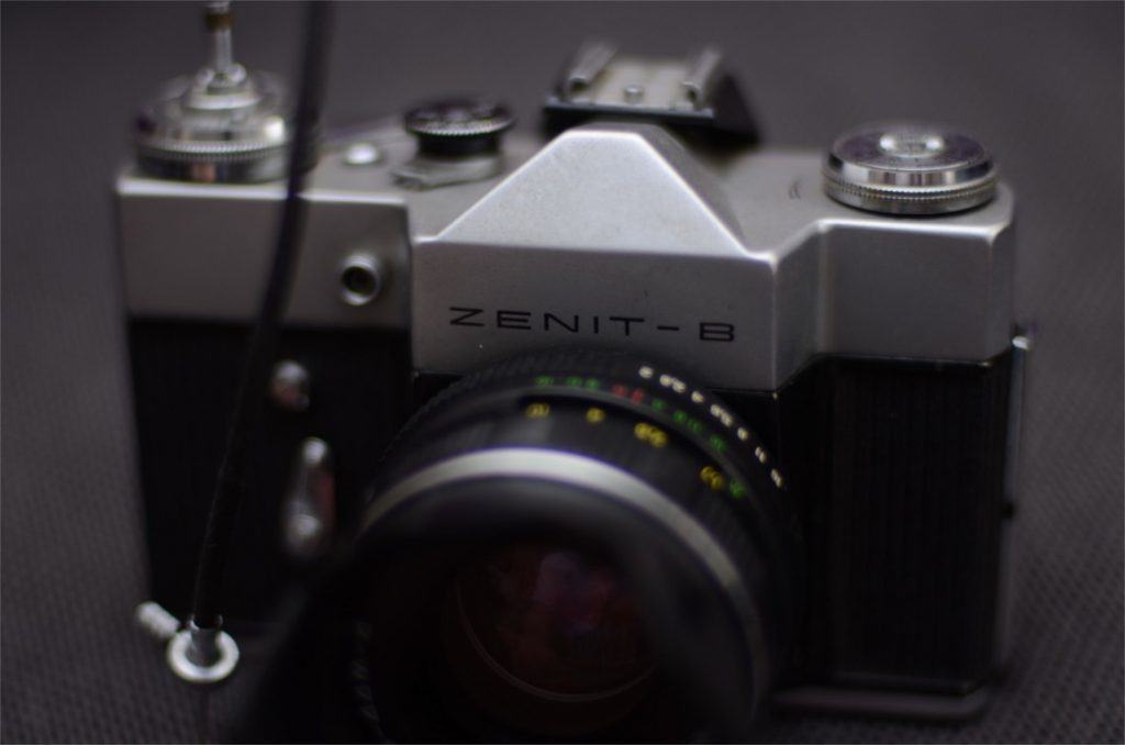180 day film challenge -  front of zenit camera