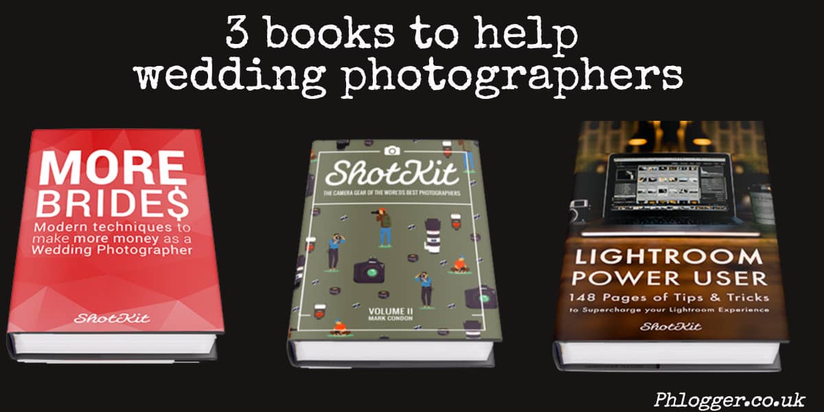 3 BOOKS FOR WEDDING PHOTOGRAPHERS