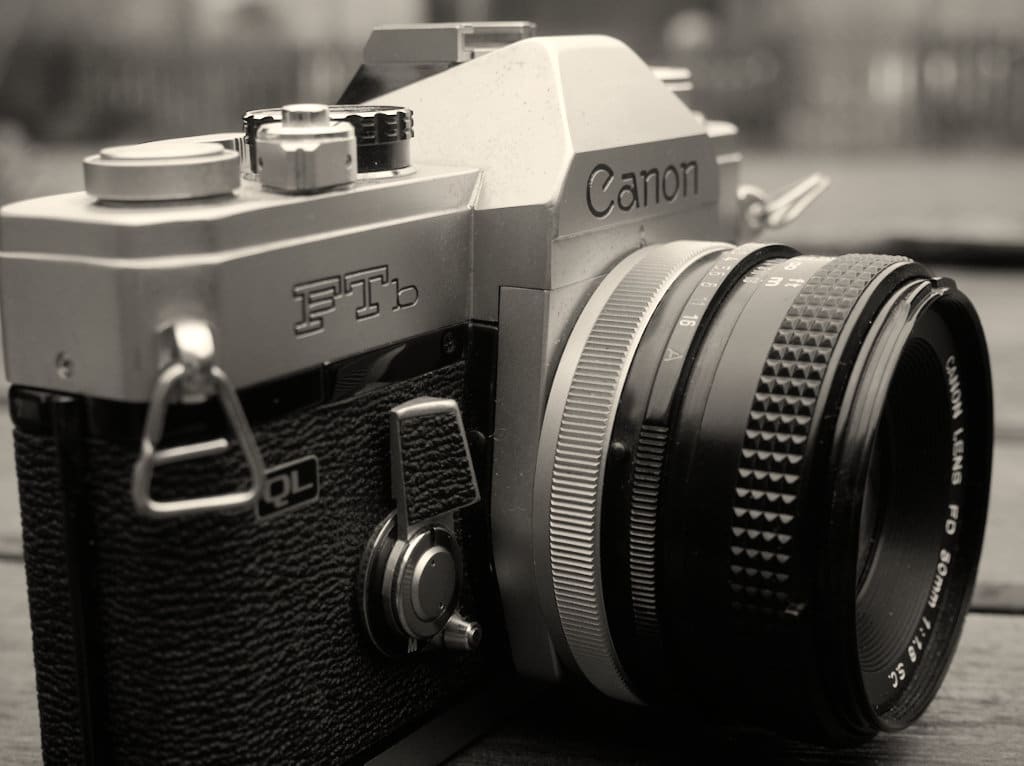 street photography - Canon FTB 35mm film camera