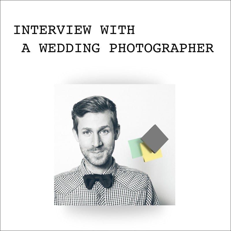 interviewing celebrity photographer