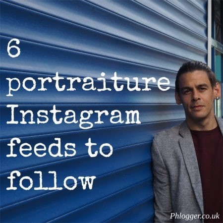 6 portraiture instagram feeds