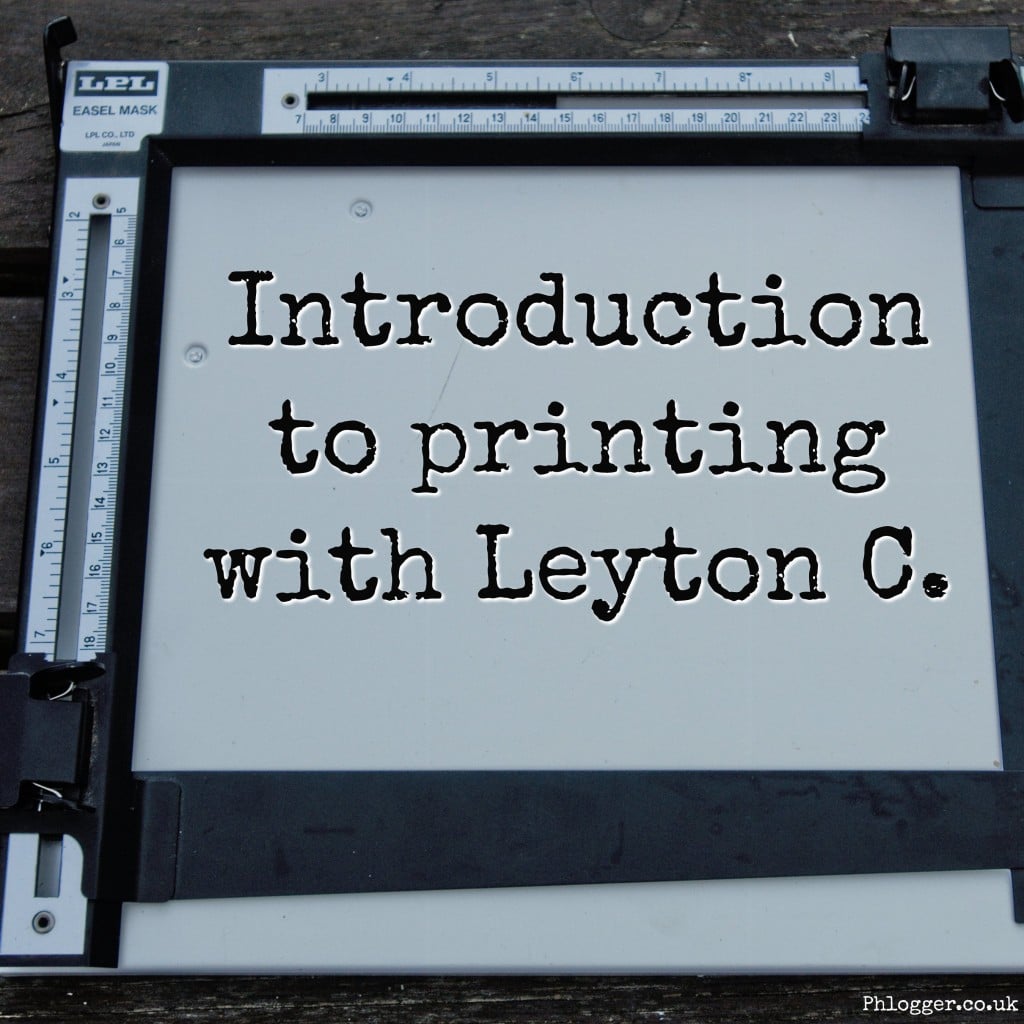 Introduction to printing with Leyton Cleveley