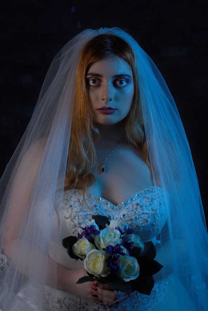 Experience, confidence, creativity & the pursuit of portraiture - the corpse bride