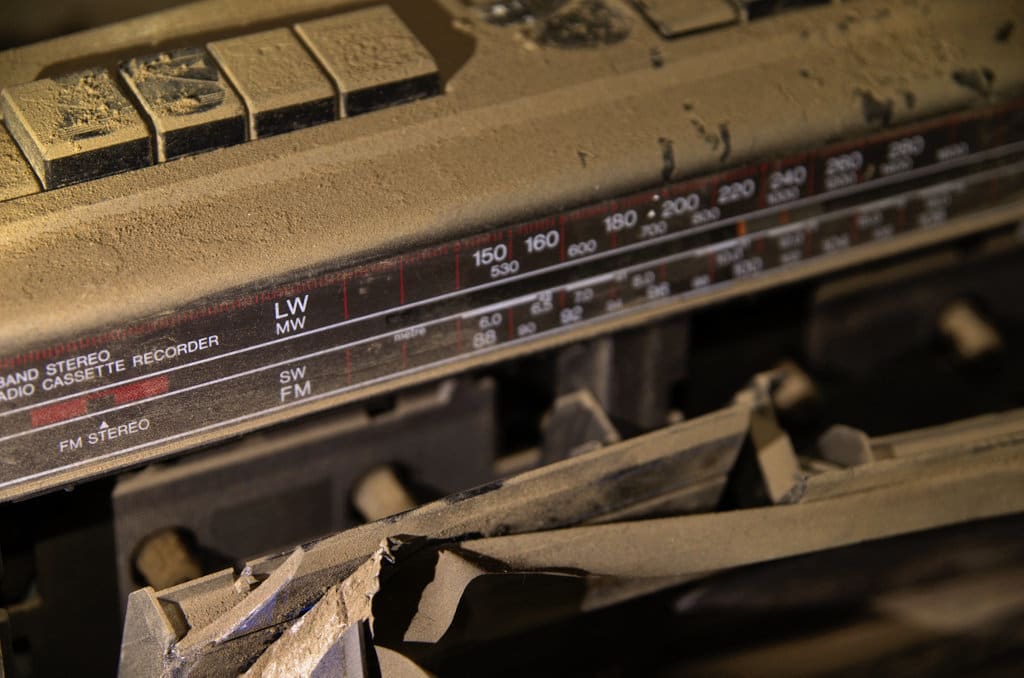 abandoned factory stereo