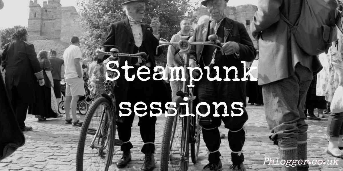 steampunk featured image post with 2 old men