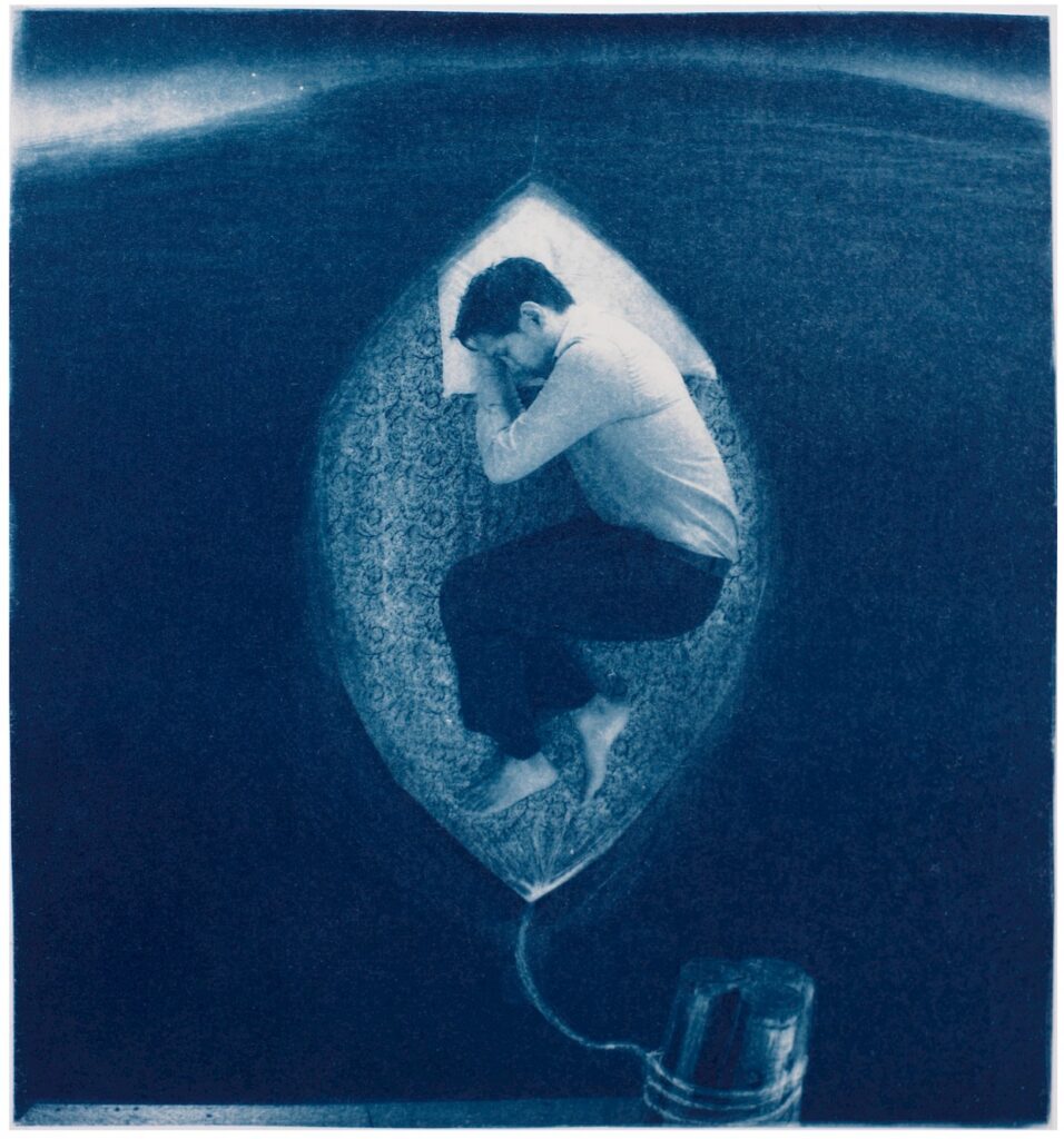 Jonah Calinawan  - sleep cyanotype